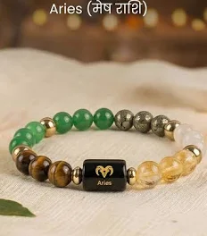 Dhan Yog Bracelet with Aries Zodiac Charm